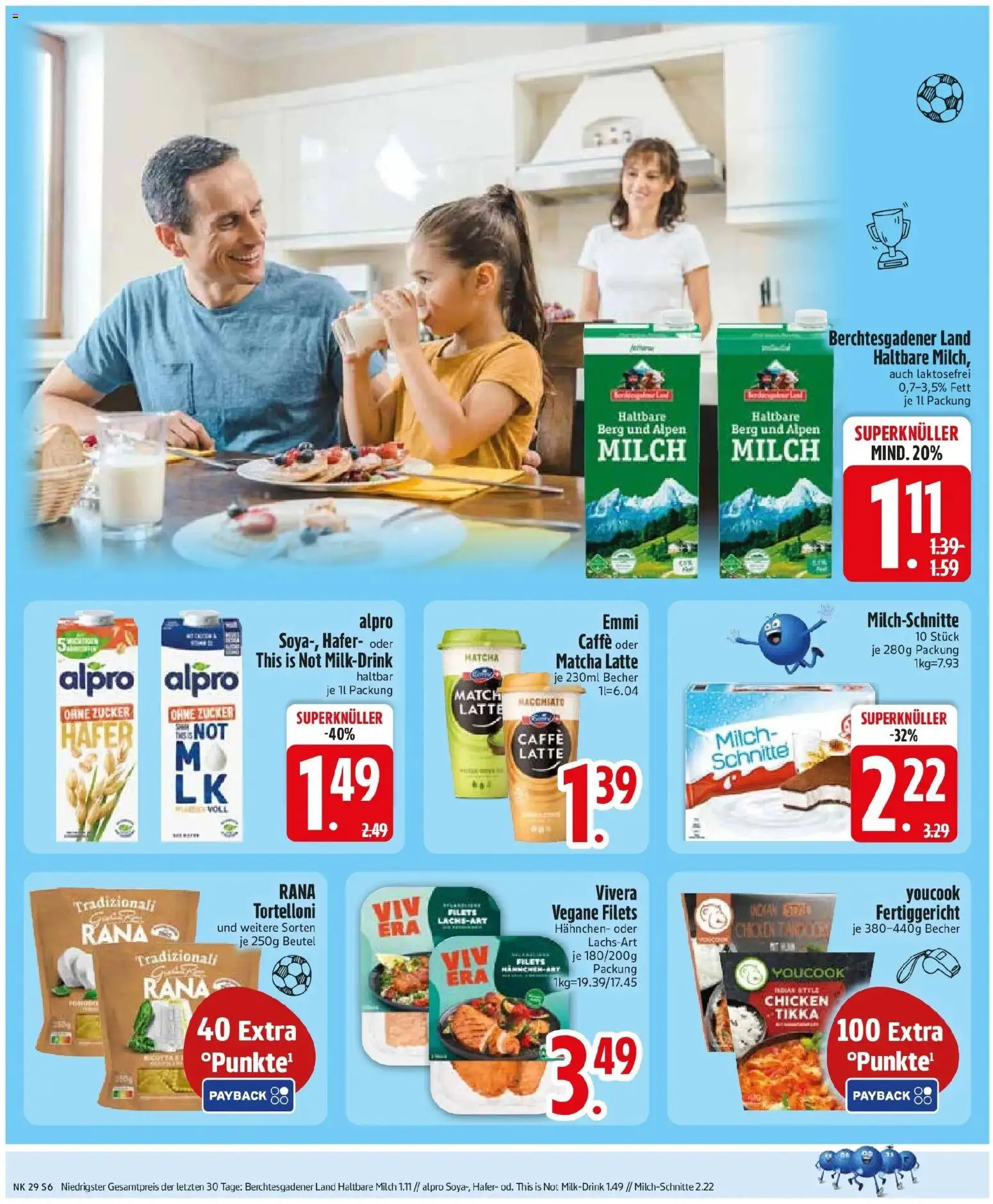 Edeka prospekt Haar – gültig ab 13.07.2026 | Seite: 8 | Produkte: Hahnchen, Youcook, Milch, Zucker