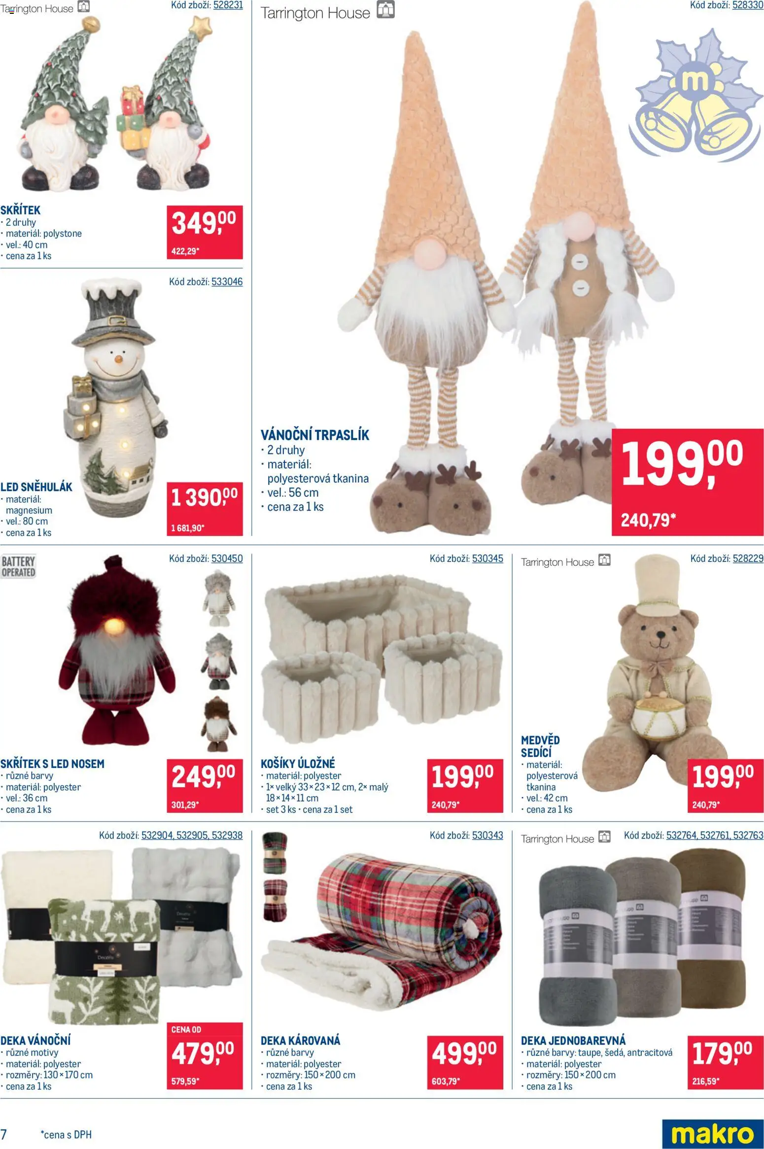 Makro leták - Dekorace od 21.10.2026 | Strana: 7 | Produkty: Deka, Barvy, LED