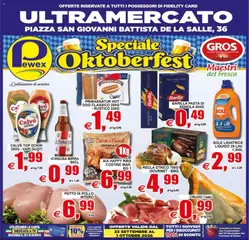 Anteprima del volantino Pewex volantino Ultramercato Irnerio valido a partire dal 23/09/2026