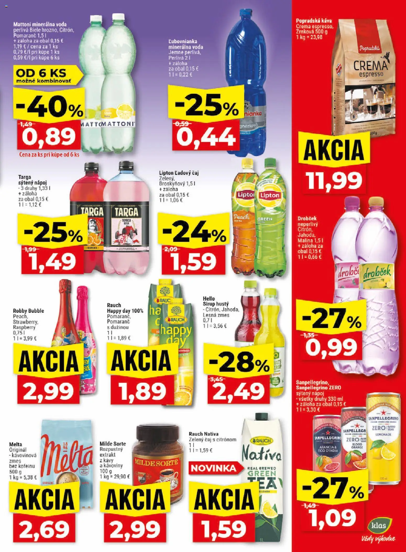 Klas leták od 01.06.2026 » Pozrite si limitované zľavy a ušetrite ešte dnes! | Slovensko