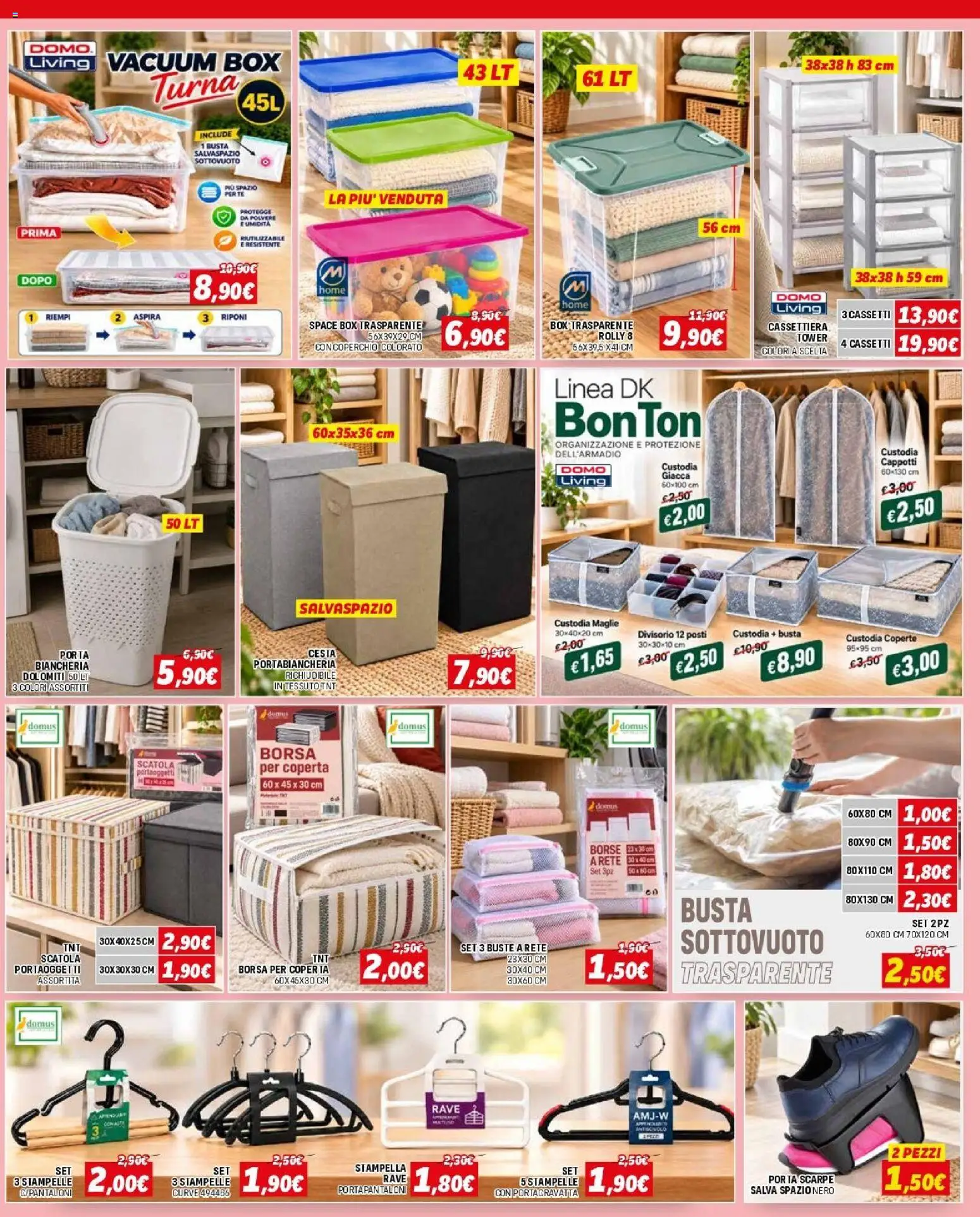 Volantino Orizzonte del 08/10/2026 | Pagina: 11 | Prodotti: Tè, Pantaloni, Scarpe, Cassettiera