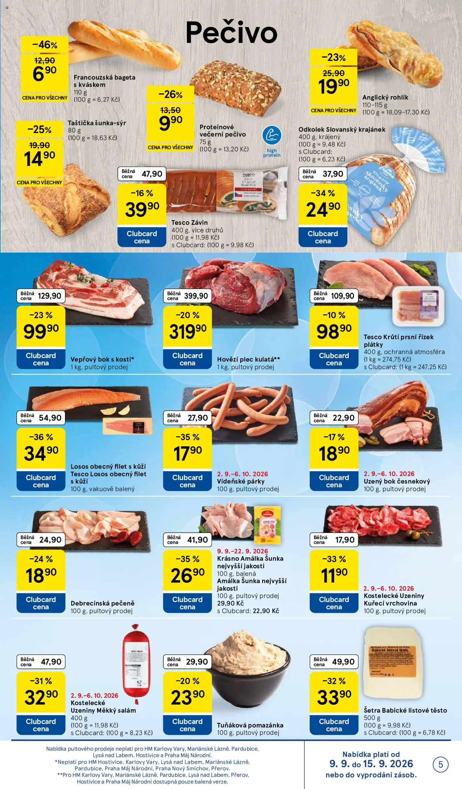 Tesco leták - Hypermarket od 09.09.2026 | Strana: 5