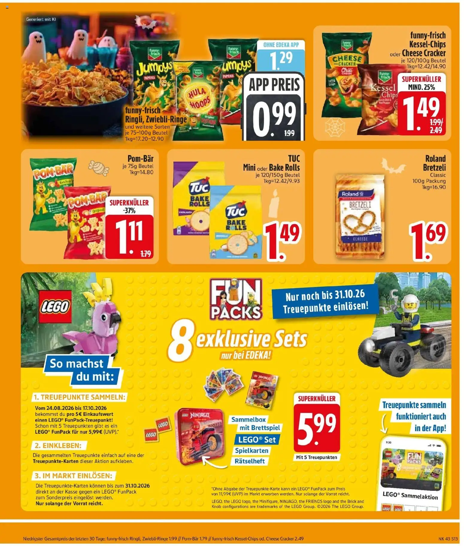Edeka Prospekt München (ab 19.10.2026) » Angebote Online | Seite: 15 | Produkte: Chips