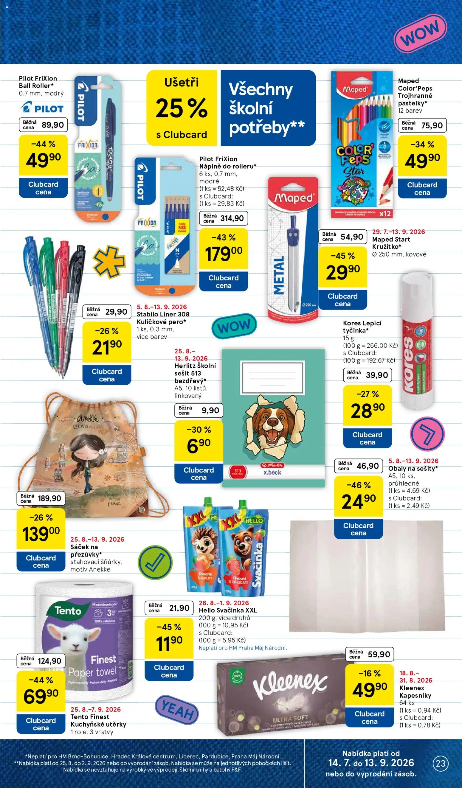 Tesco leták - Hypermarket od 26.08.2026 | Strana: 23