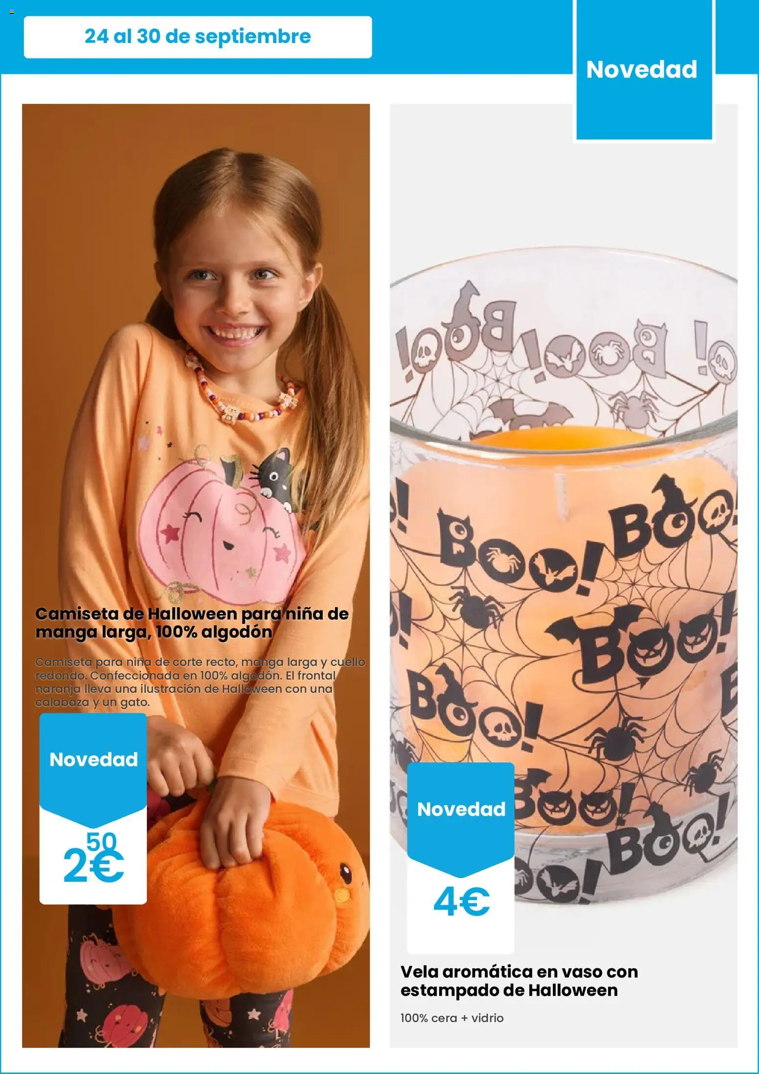 Pepco folleto │ válido desde el 24/09/2026 | Página: 6 | Productos: Calabaza, Vela, Vela aromática, Algodón