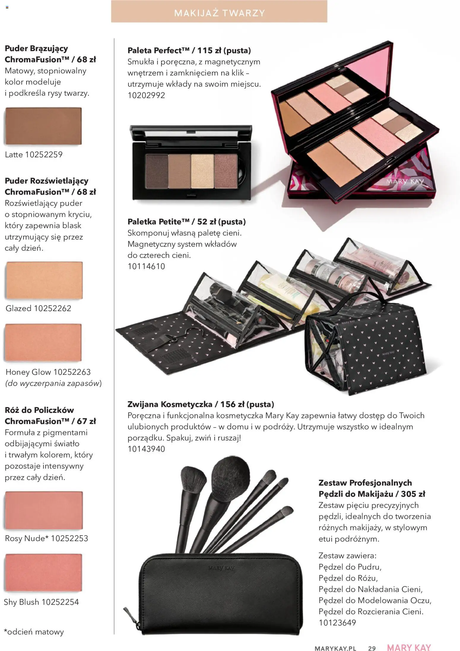 Mary Kay Katalog od 15.07.2026 | Strona: 29 | Produkty: Pędzel, Makijaż, Puder, Róż
