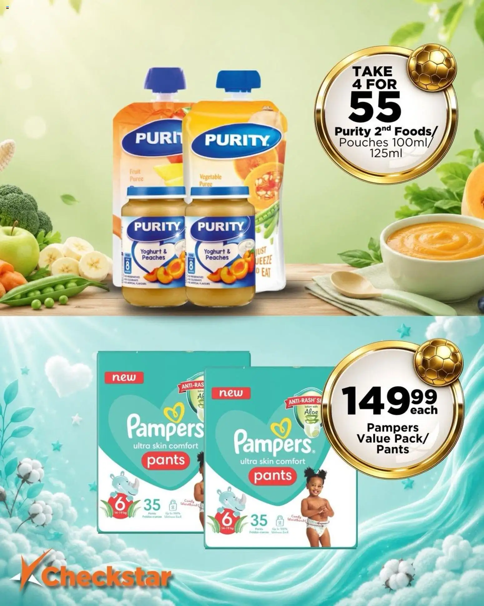 New Check Star catalogue – valid from 10.06.2026 | Page: 7 | Products: Pants, Yoghurt, Fruit, Lotion