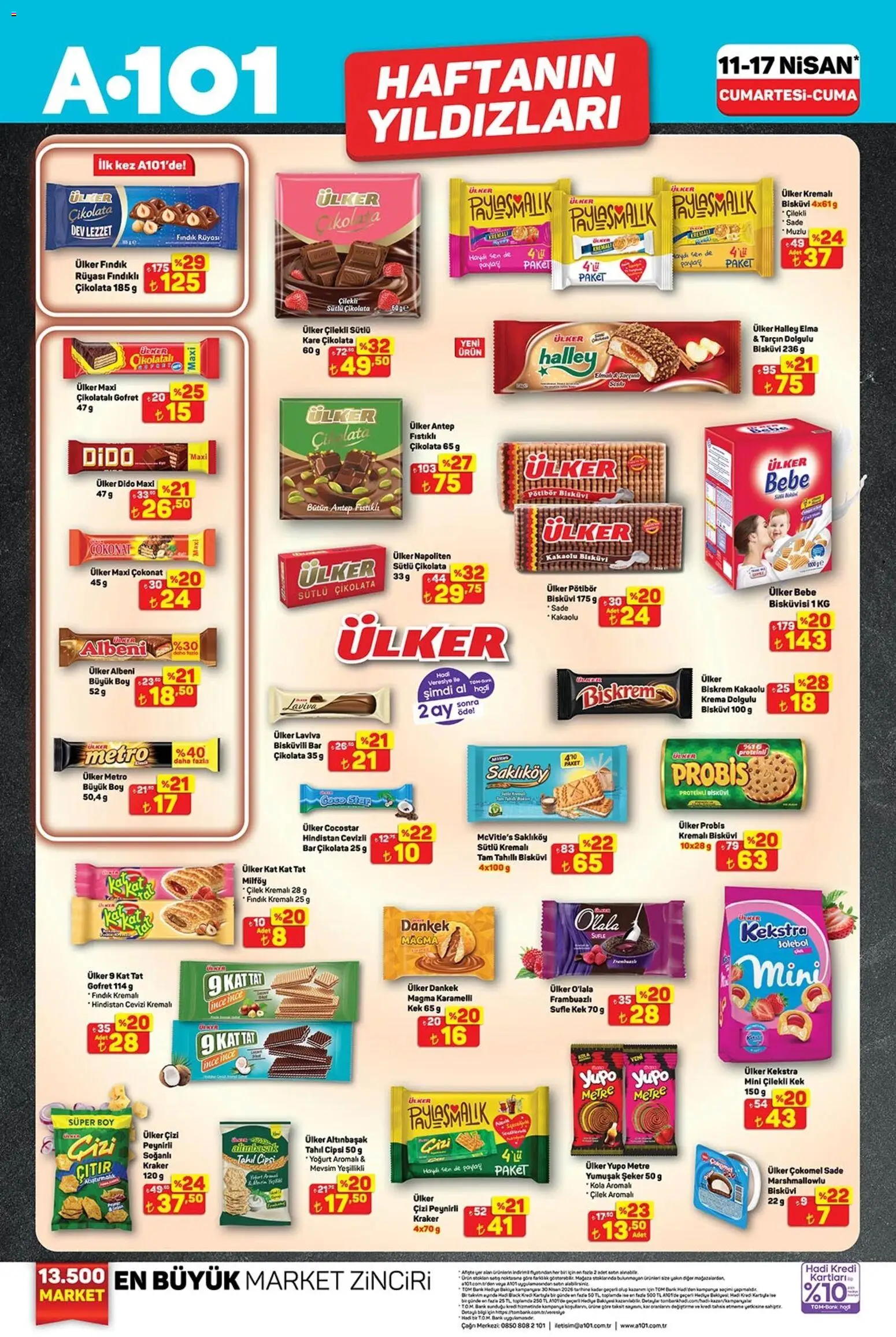 A101 Katalog - 11.04.2026 tarihinden itibaren geçerlidir | Sayfa: 2 | Ürünler: Hindistan Cevizi, Çikolata, Çilek, Fındık