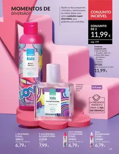 Pré-visualização Avon Kids Água de Colónia Frutada, Avon Kids Água de Colónia Frutada | 30 ml válido de 01.05.2026 | Página: 159