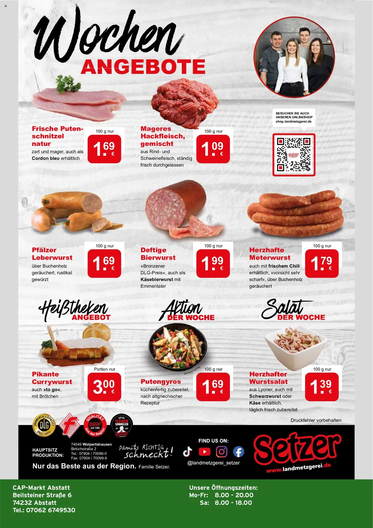 CAP Markt Prospekt – gültig ab 12.10.2026 | Seite: 4 | Produkte: Käse, Schnitzel, Chili, Salat