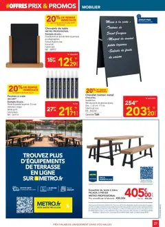 METRO - Prévisualisation de METRO catalogue valide à partir de 18/06/2026 | Page: 27 | Produits: Magret de canard, Chevalets, Tente, Bière