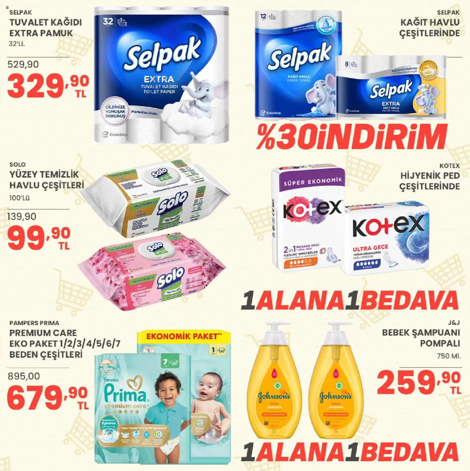 Sarıyer Katalog - 10 Temmuz 2026 tarihinden itibaren geçerlidir | Sayfa: 33 | Ürünler: Hijyenik ped, Tuvalet, Kağıt havlu, Tuvalet kağıdı