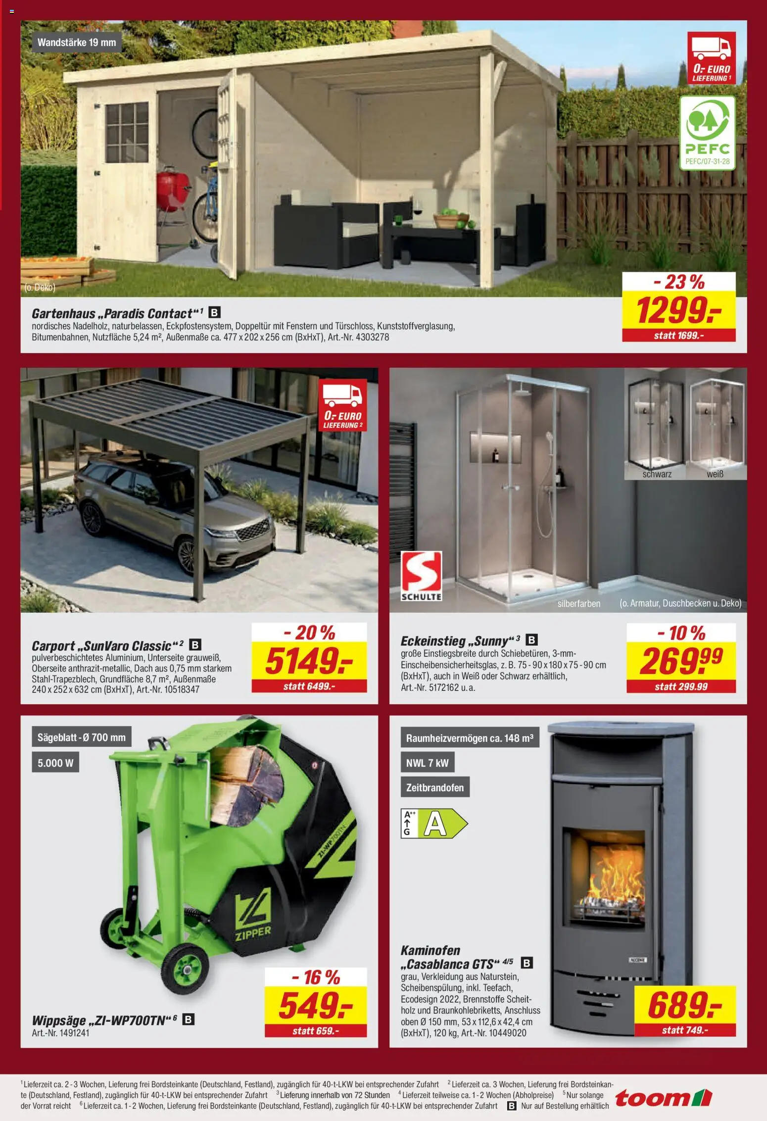 Toom Baumarkt Prospekt – gültig ab 12.10.2026 | Seite: 23 | Produkte: Kaminofen