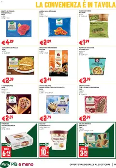Anteprima del volantino PAM volantino Occasioni Extra valido a partire dal 08/10/2026 | Pagina: 19 | Prodotti: Pollo, Panna, Gelato, Tonno