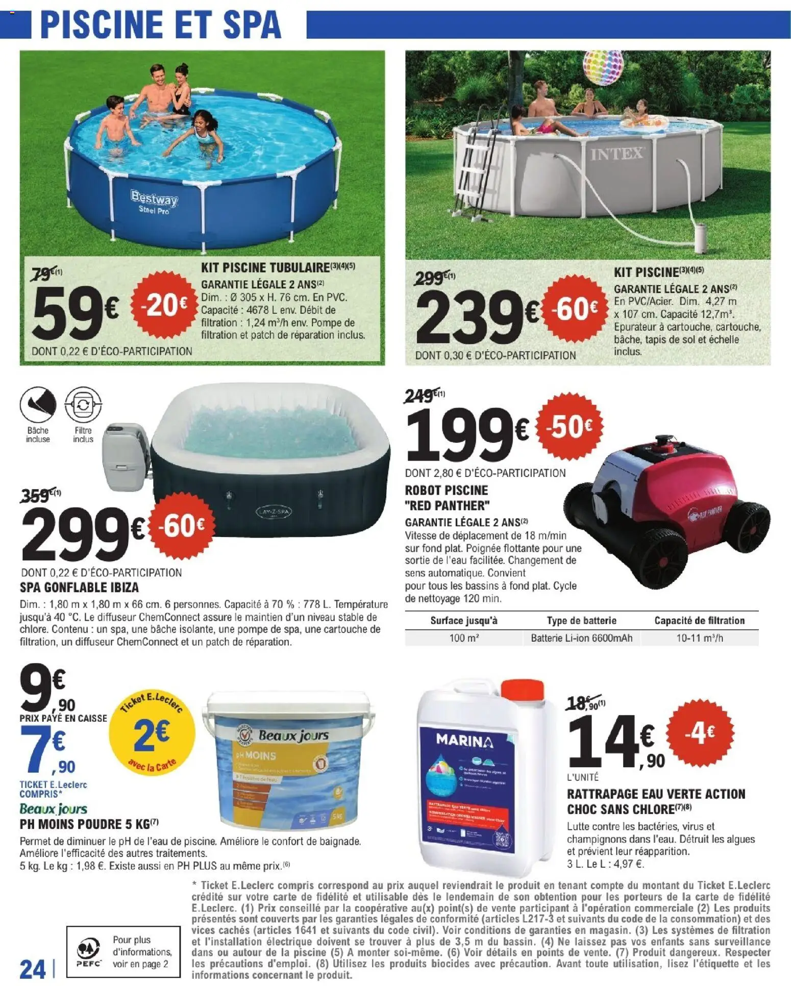 {H1} | Page: 24 | Produits: Diffuseur, Poudre, Algues, Cartouche