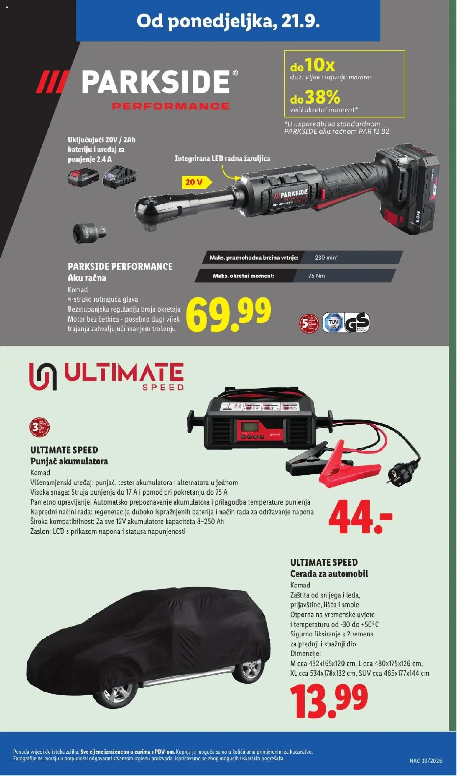Lidl katalog | vrijedi od 21.09.2026 | Stranica: 25