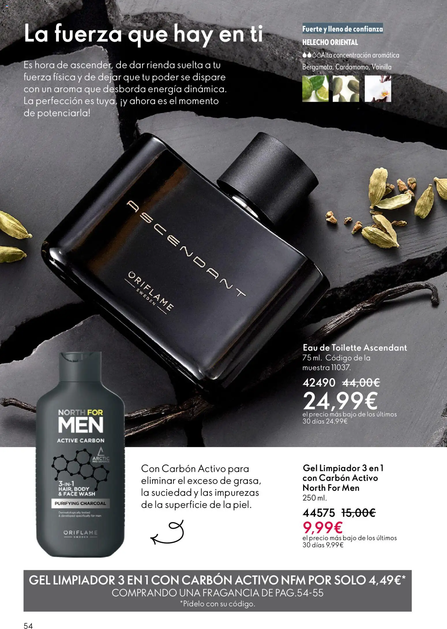 Oriflame - Catálogo Campaña 4 │ válido desde el 11.03.2026 | Página: 54 | Productos: Fragancia, Eau de toilette, Body