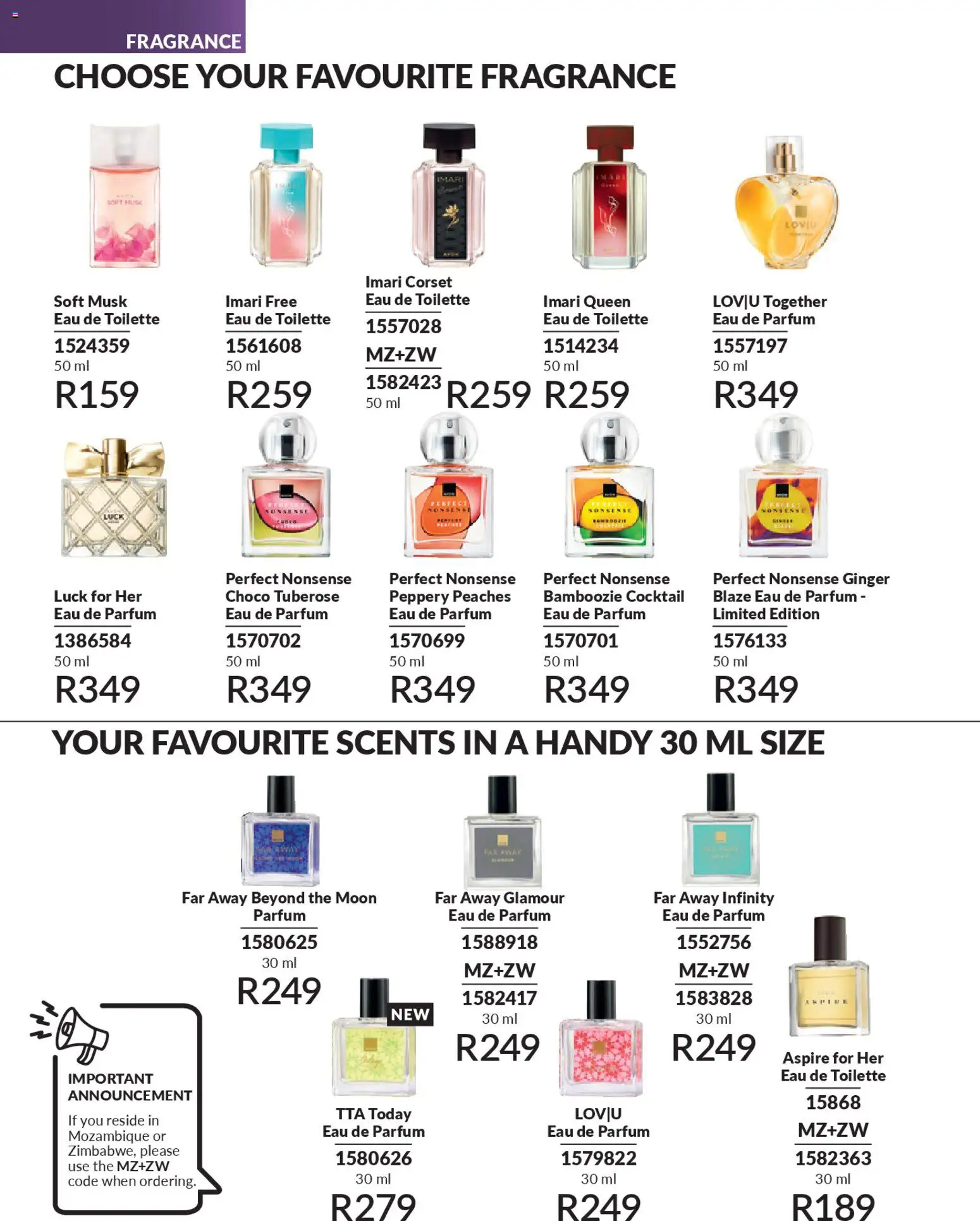 New Avon catalogue – valid from 01.04.2026 | Page: 52 | Products: Fragrance, Eau de toilette