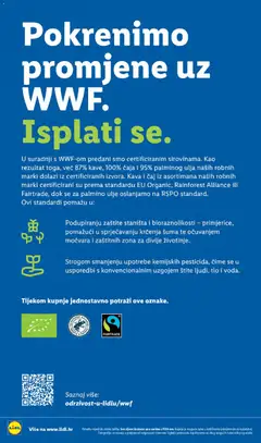 Palmino ulje, Palmino ulje prema RSPO standardu. - Pregled kataloga iz trgovine Lidl, vrijedi od 14.09.2026 | Stranica: 66
