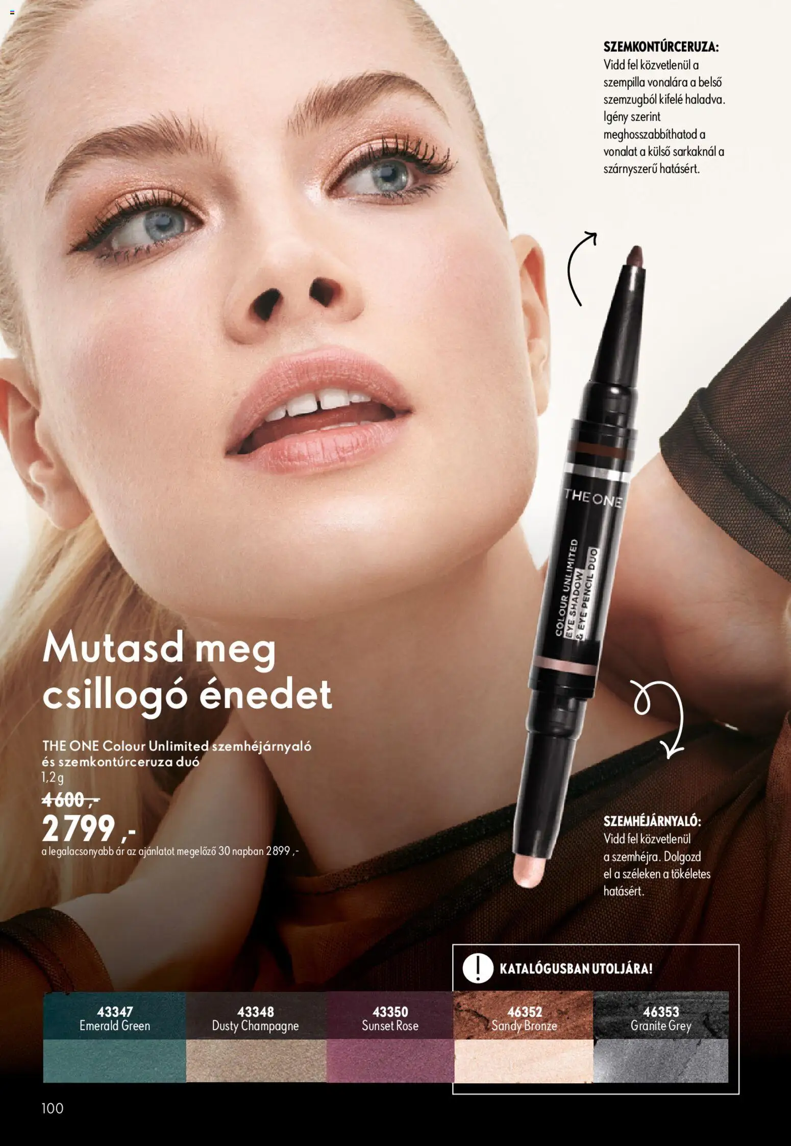 Oriflame akciós ujság - amely érvényes a következő dátumtól: 2026.09.09. | Oldal: 100 | Termékek: Rosé