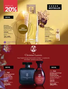 Pré-visualização Christian Lacroix Noir Eau de Toilette em Spray para Ele, Gengibre. Lavanda. Madeira de Cedro. válido de 01.05.2026 | Página: 76