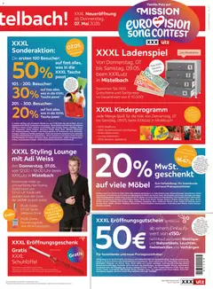 XXXLutz Eröffnung in Mistelbach ab 05.05.2026 gültig | Seite: 3 | Produkte: Uhr, Tasche