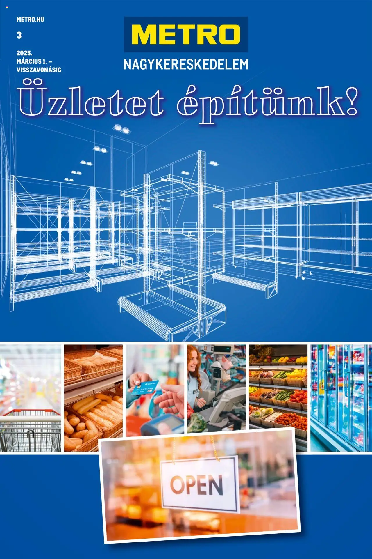 Metro akciós ujság - amely érvényes a következő dátumtól: 2025.03.01. | Oldal: 1