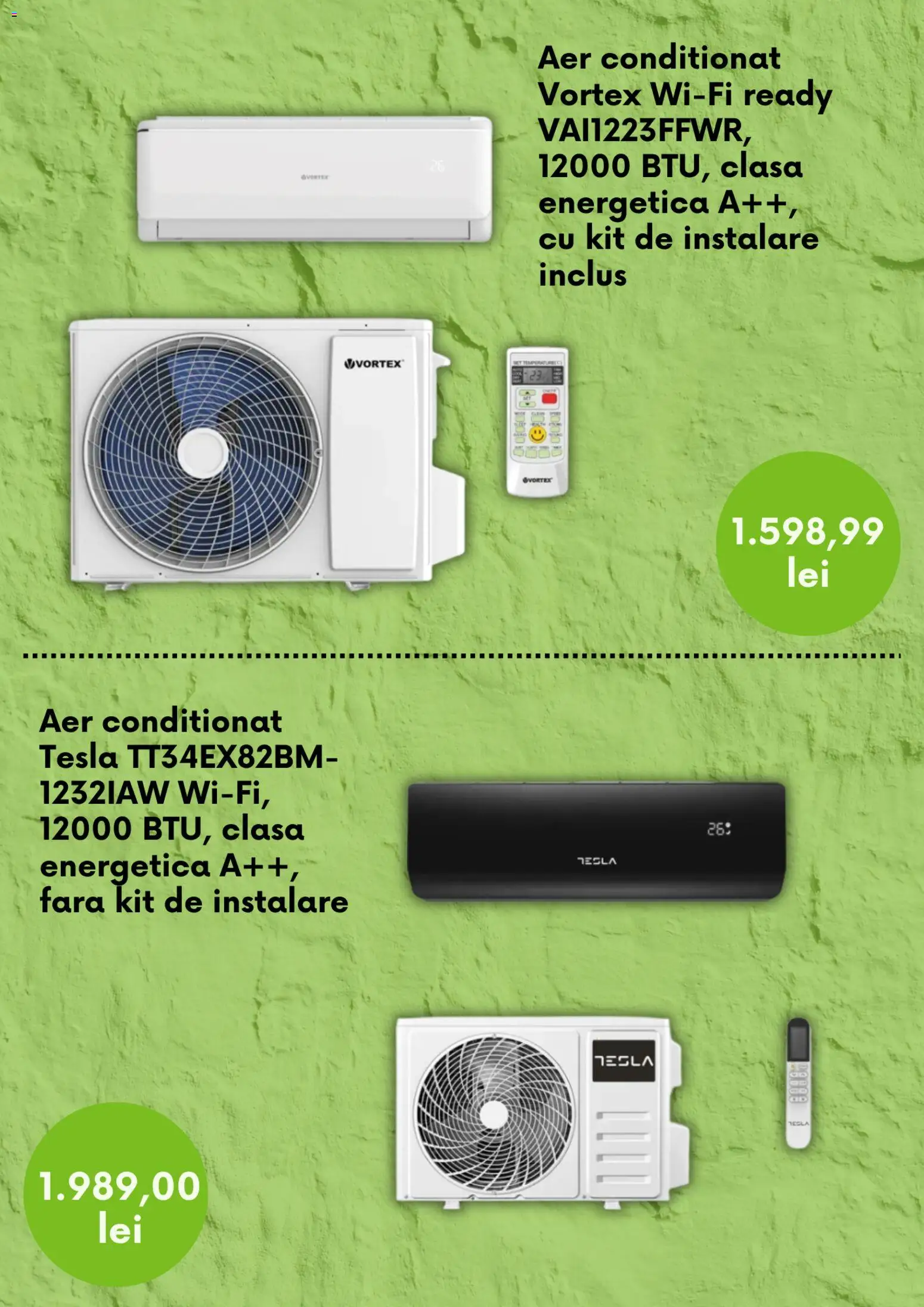 Noul catalog Leroy Merlin – valabil de la 12.06.2026 | Pagină: 2 | Produse: Aer Condiționat