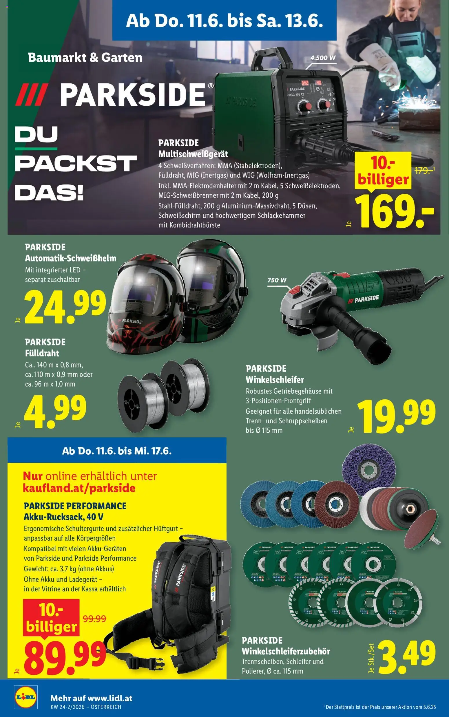 Lidl Flugblatt - Eisenstadt, Ebenfurth, Mattersburg gültig ab 11.06.2026 | Seite: 28 | Produkte: Gewicht