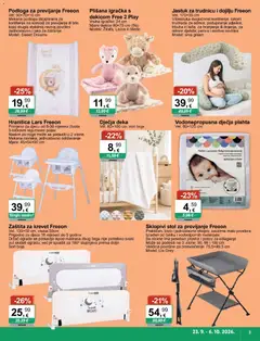 KTC Katalog igračke i tekstil - Pregled kataloga iz trgovine KTC, vrijedi od 23.09.2026 | Stranica: 3