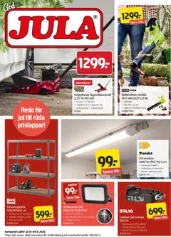 Jula erbjudanden - Förhandsvisning av reklamblad från butik Jula aktuell från 22/10/2026
