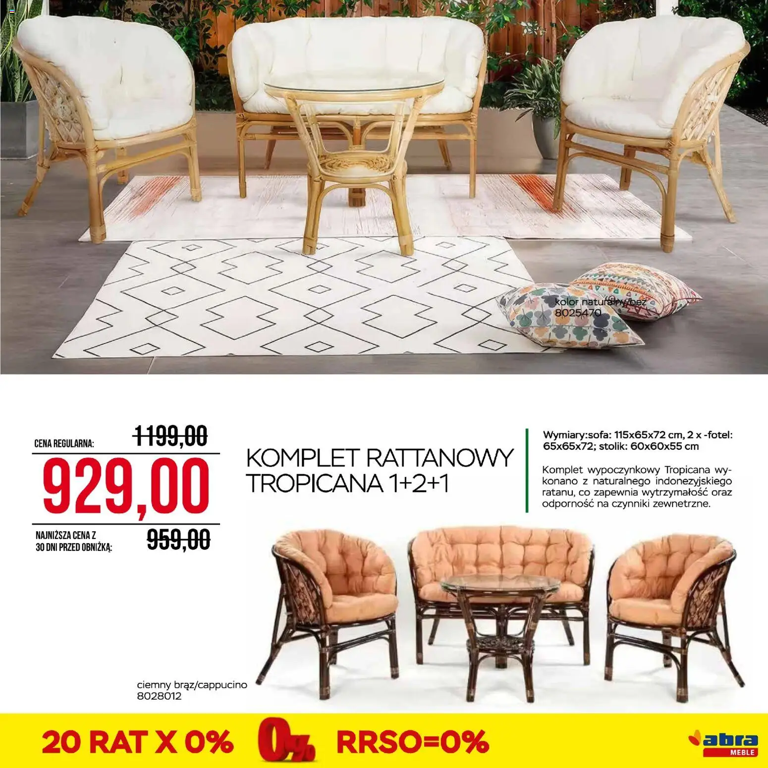 Abra meble gazetka od 25.08.2026 | Strona: 7 | Produkty: Fotel