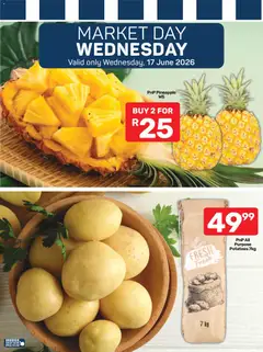 Pick n Pay specials catalogue – valid from 15.06.2026 | Page: 7 | Products: Pineapple, Potatoes