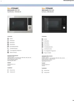 Ikea Elektrogeräte ab 10.04.2026 gültig | Seite: 31 | Produkte: Mikrowelle, Unterschrank, Hochschrank