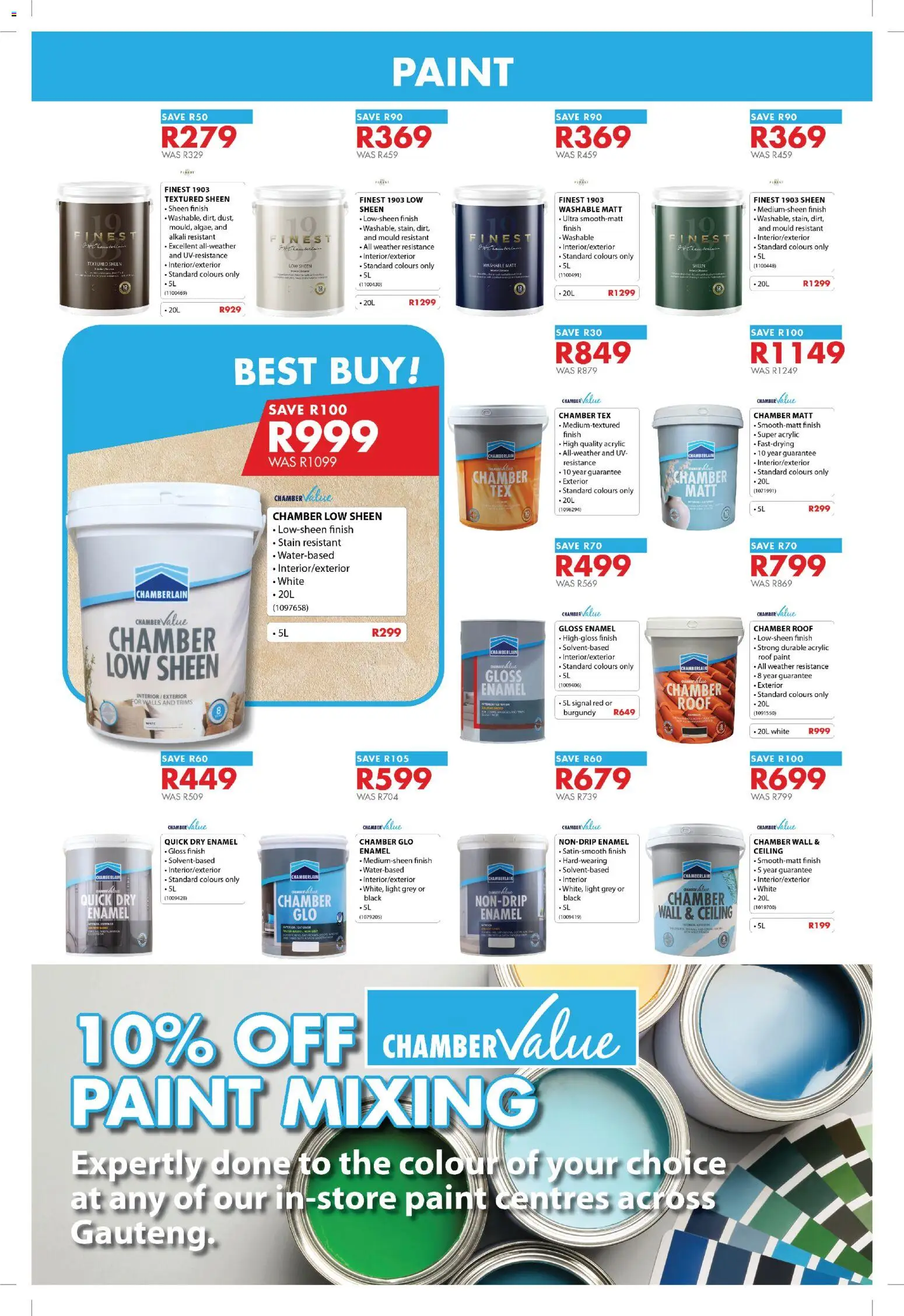 New Chamberlain catalogue – valid from 20/07/2026 | Page: 2 | Products: Gloss, Paint, Light, Enamel