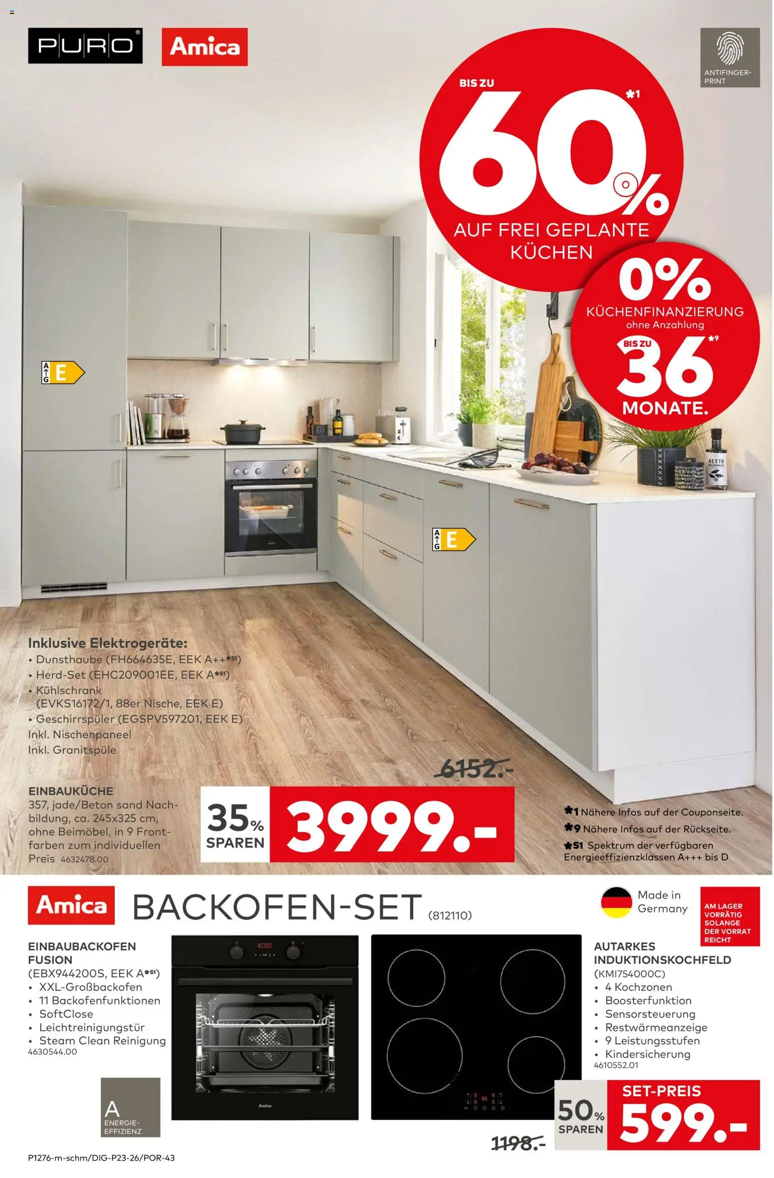 Porta! Prospekt – gültig ab 08.06.2026 | Seite: 14 | Produkte: Geschirrspüler, Einbauküche, Kühlschrank, Kuchen