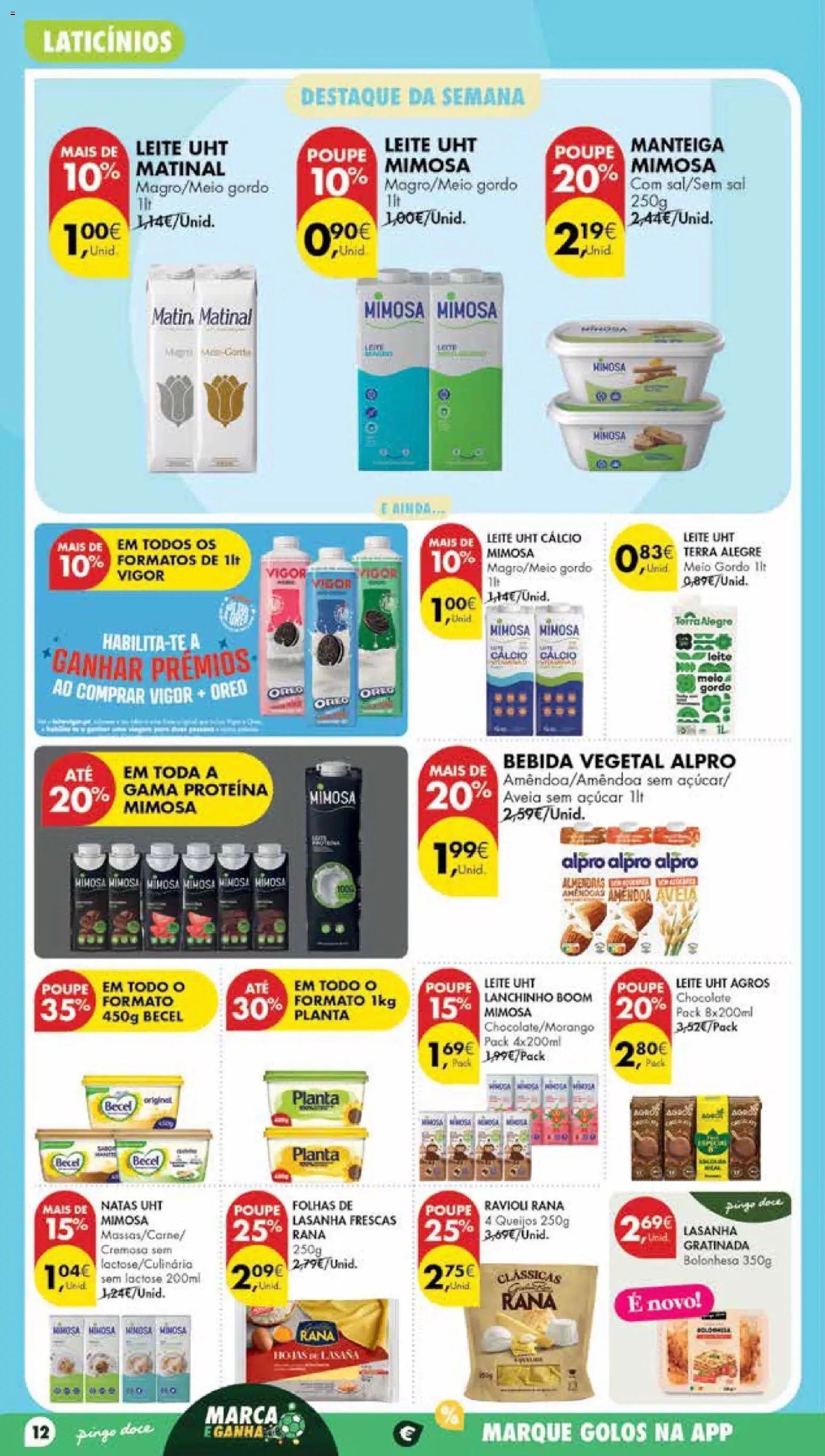 Pingo Doce Poupe Esta Semana Madeira │ válido de 14/07/2026 | Página: 12 | Produtos: Aveia, Cálcio, Sal, Bebida