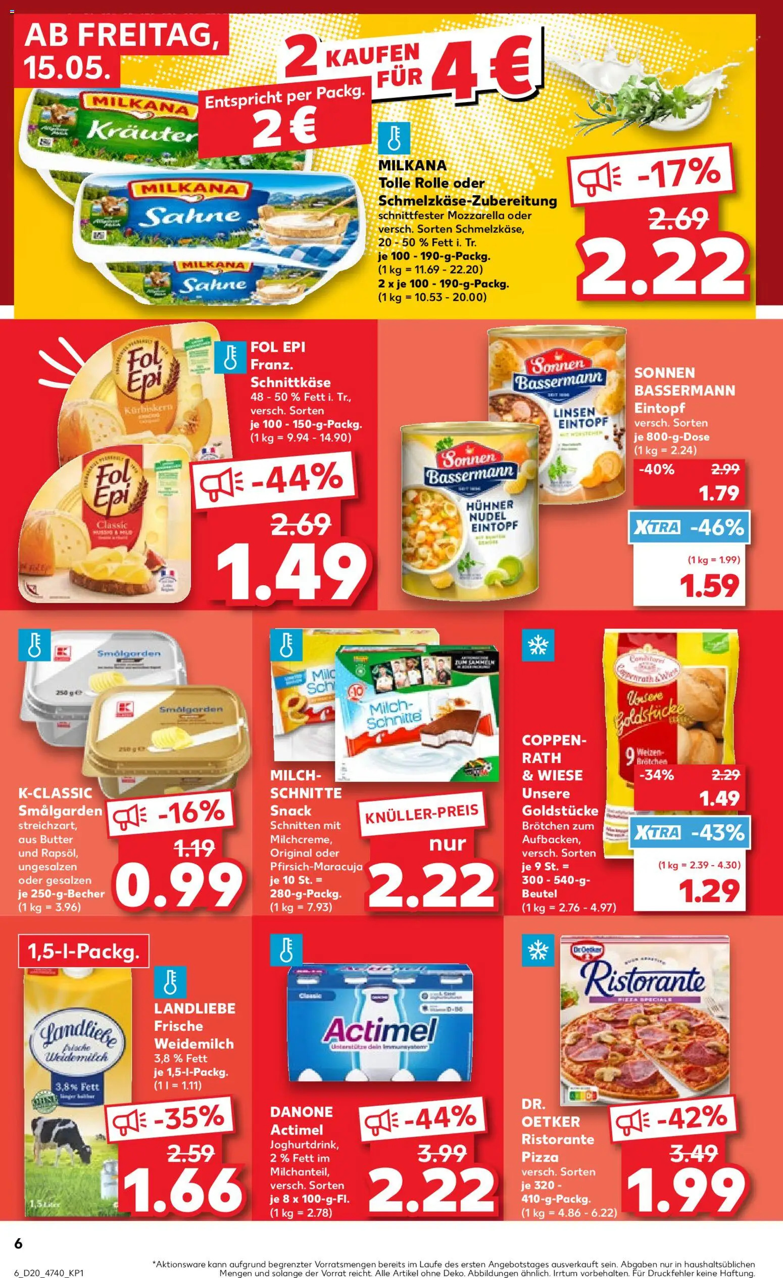 {H1} | Pagina: 6 | Producten: Pizza, Mozzarella