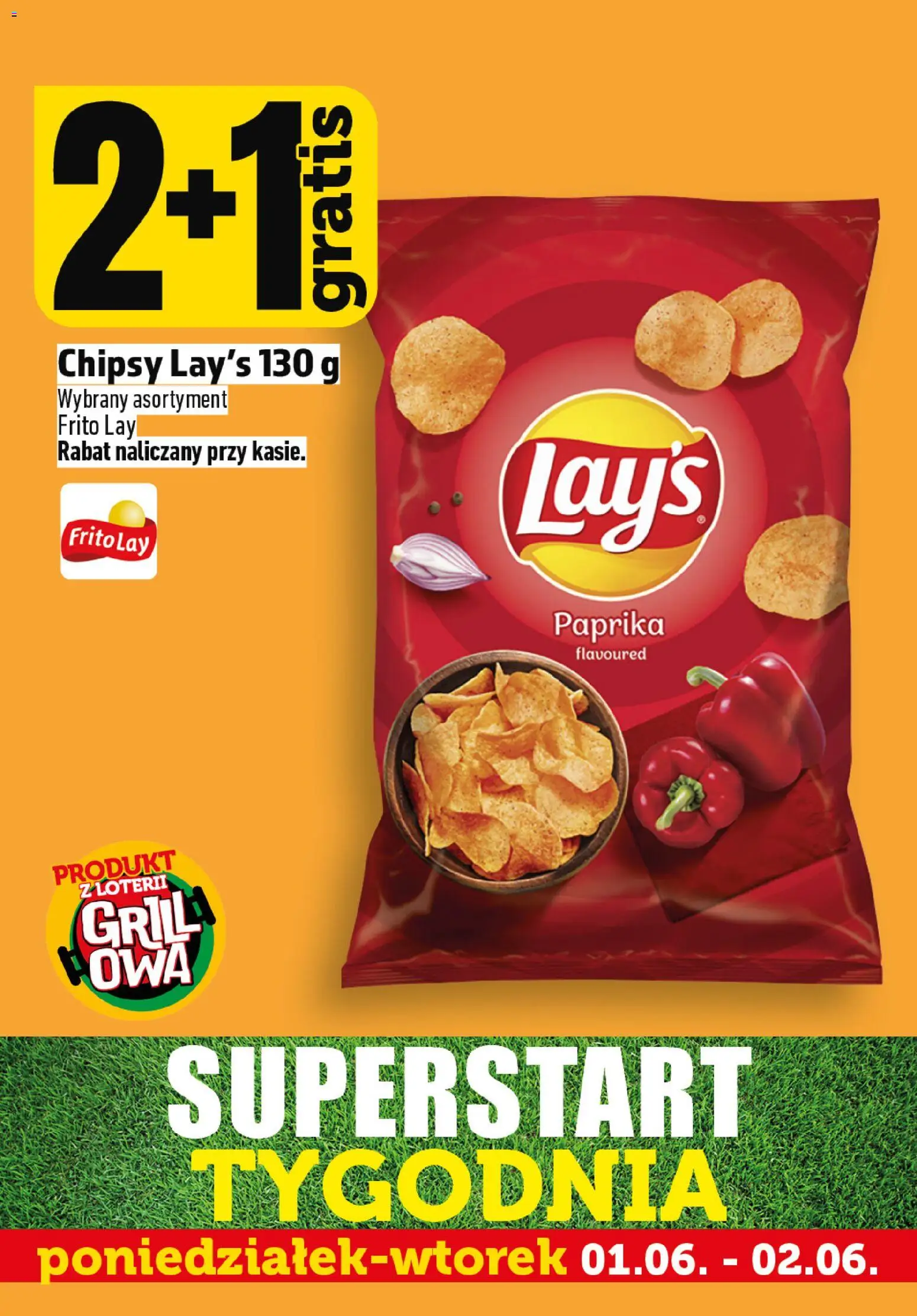 Topaz gazetka - Superstart tygodnia od 01.06.2026 | Strona: 7 | Produkty: Chipsy