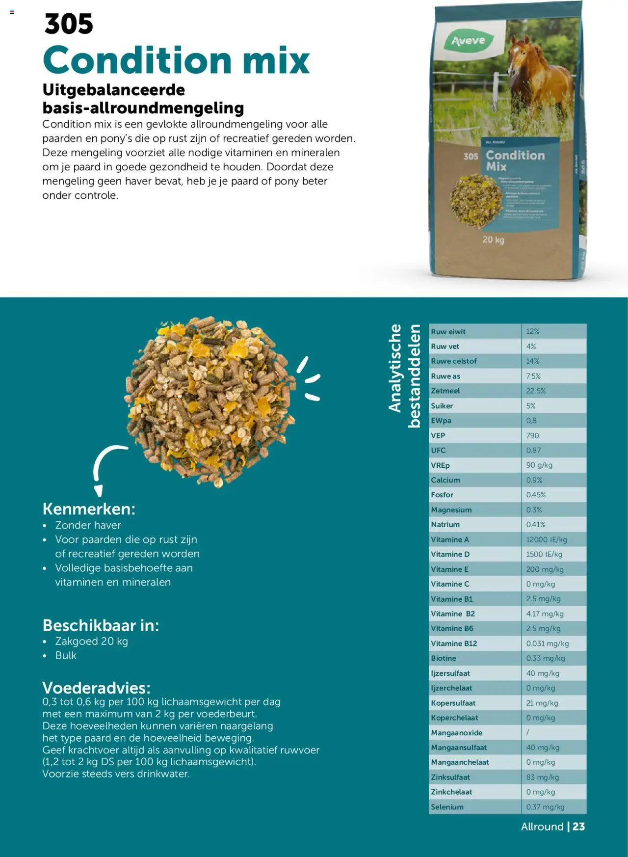 {H1} | Pagina: 23 | Producten: Haver, Vitamine D, Vitamine C