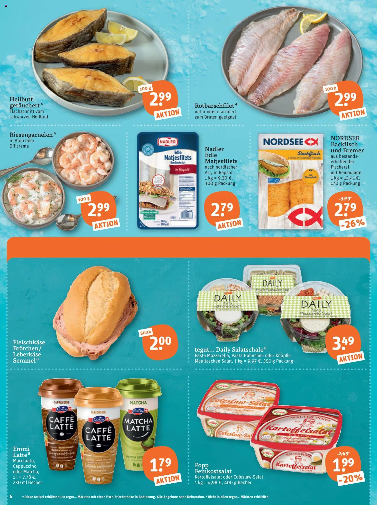 Tegut Prospekt – gültig ab 20.07.2026 | Seite: 8 | Produkte: Hahnchen, Rapsöl, Pasta, Maultaschen