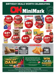 OK Foods specials catalogue – valid from 23/09/2026