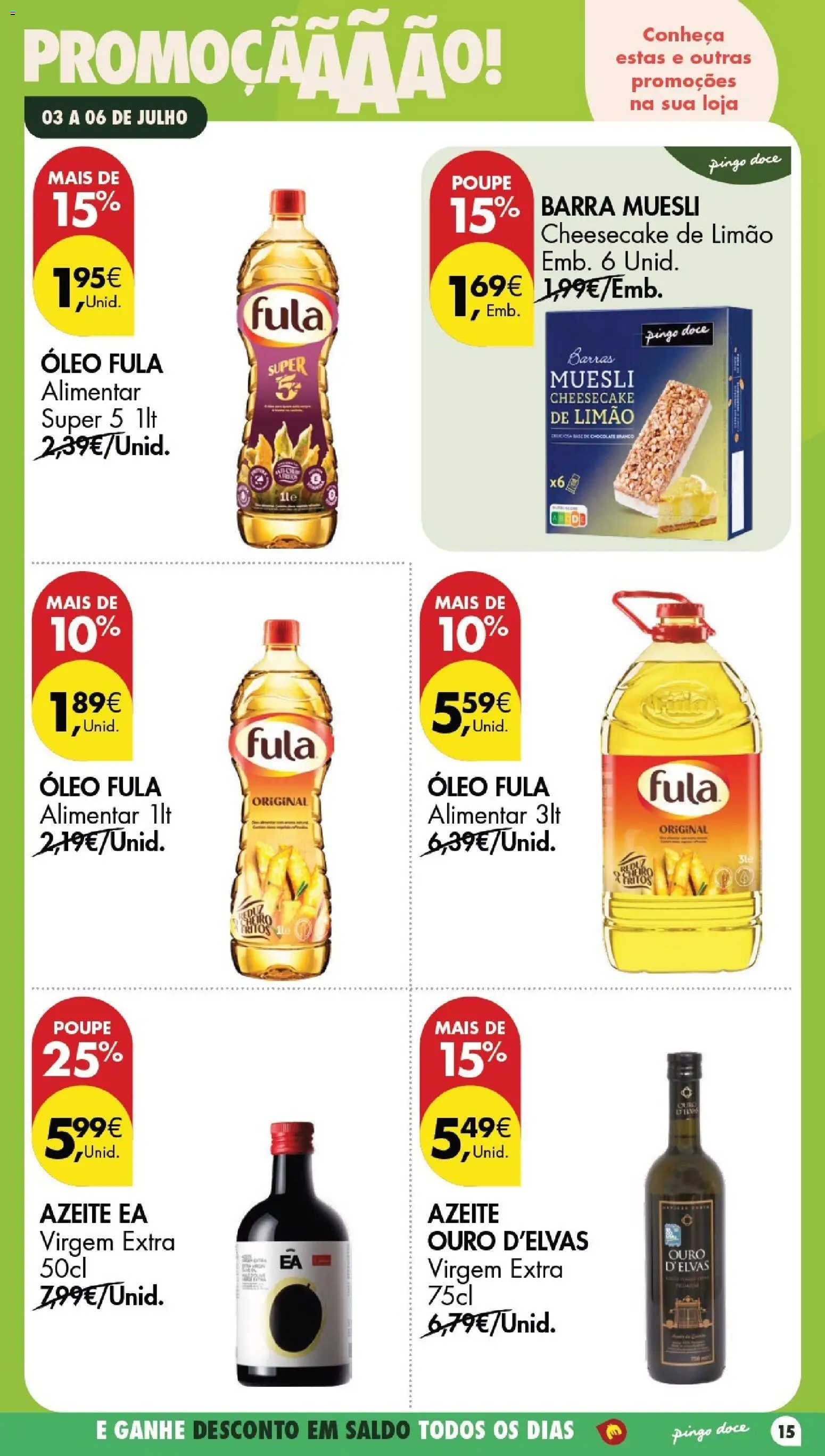 Pingo Doce Poupe este Fim de Semana │ válido de 03/07/2026 | Página: 13 | Produtos: Azeite, Base, Óleo, Chocolate