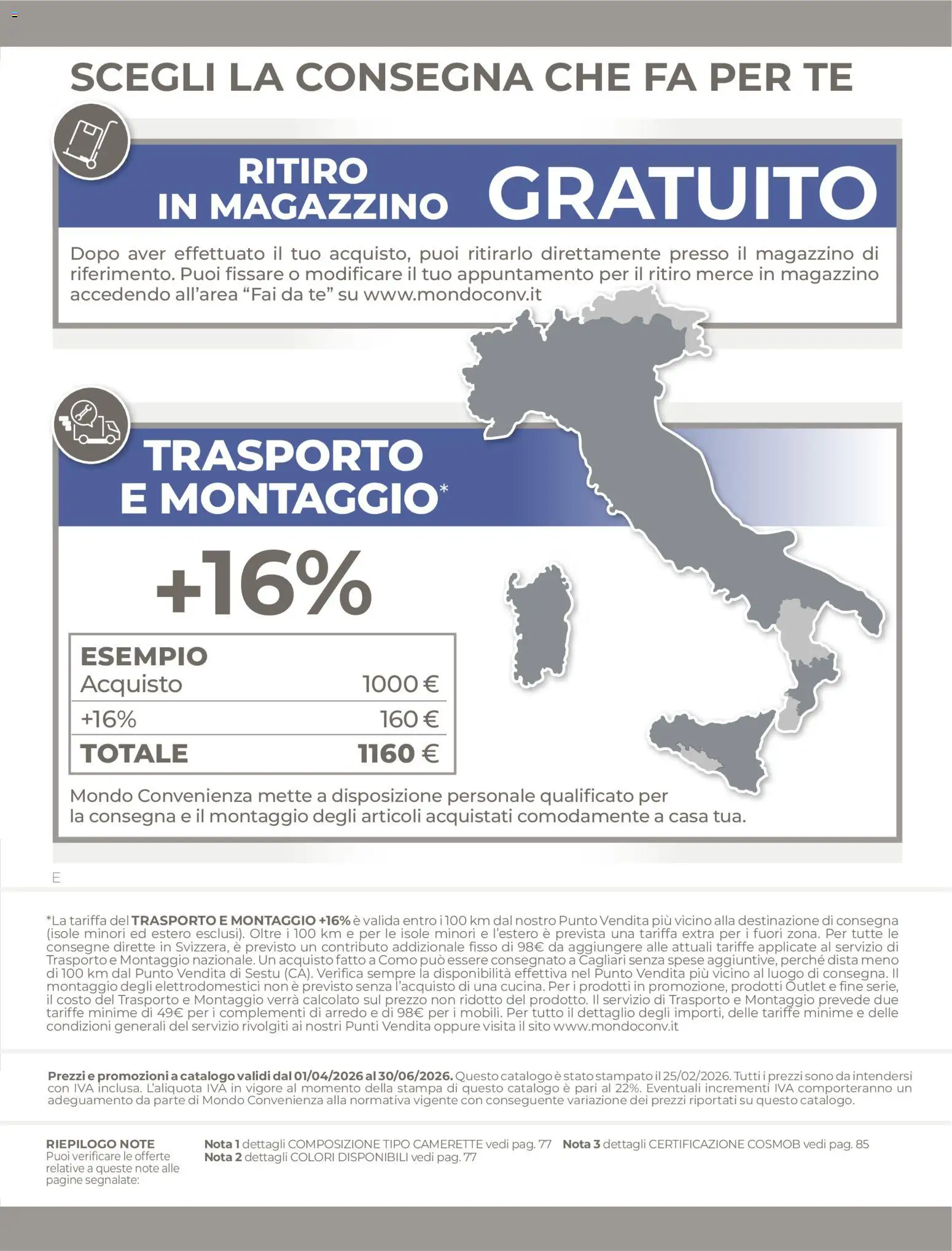 Volantino Mondo Convenienza del 01.04.2026 | Pagina: 99 | Prodotti: Tè, Stampa