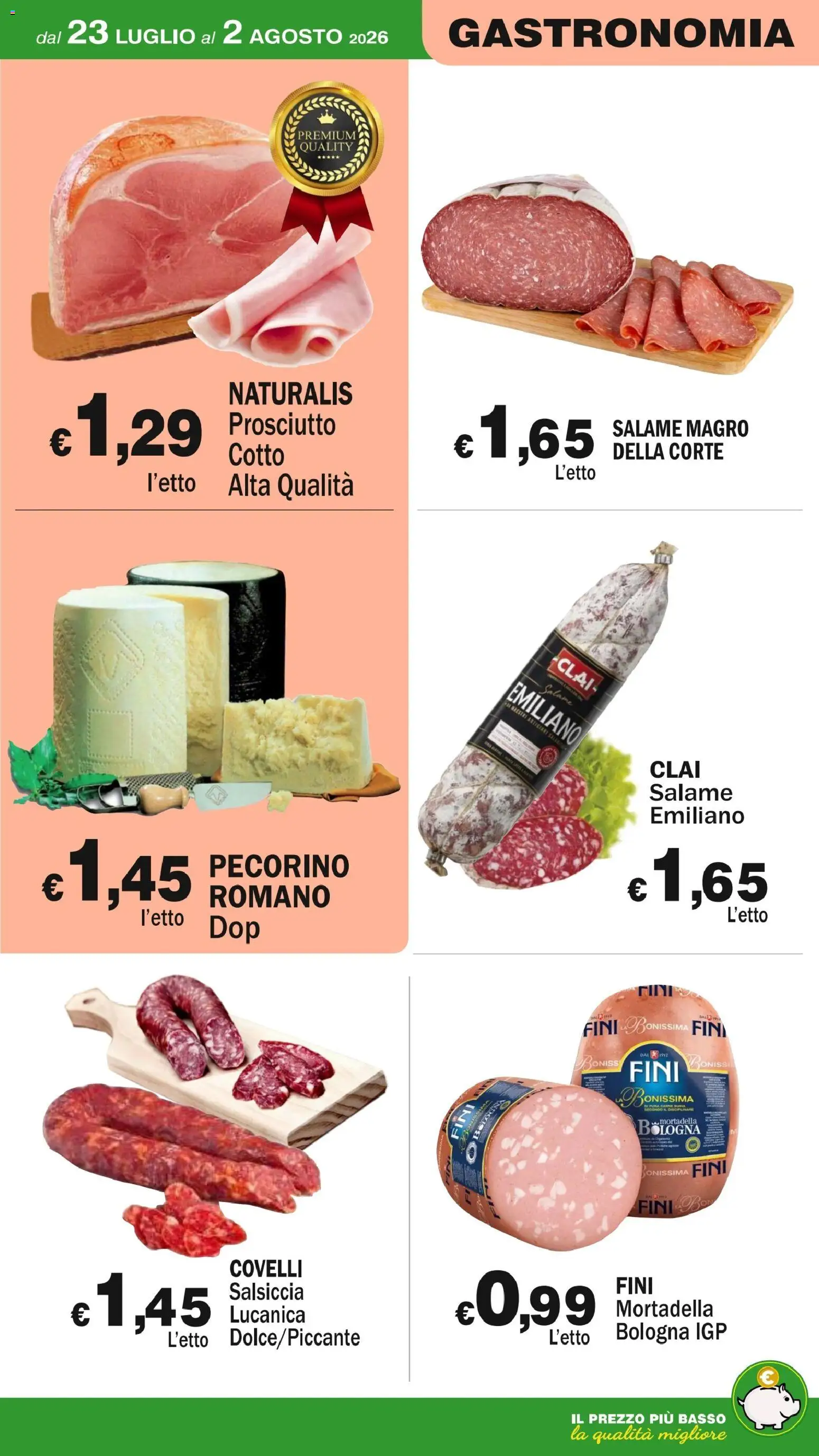 Volantino Primo Prezzo del 23/07/2026 | Pagina: 51