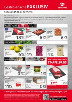 Selgros Gastro Angebote ab 31.08.2026 gültig