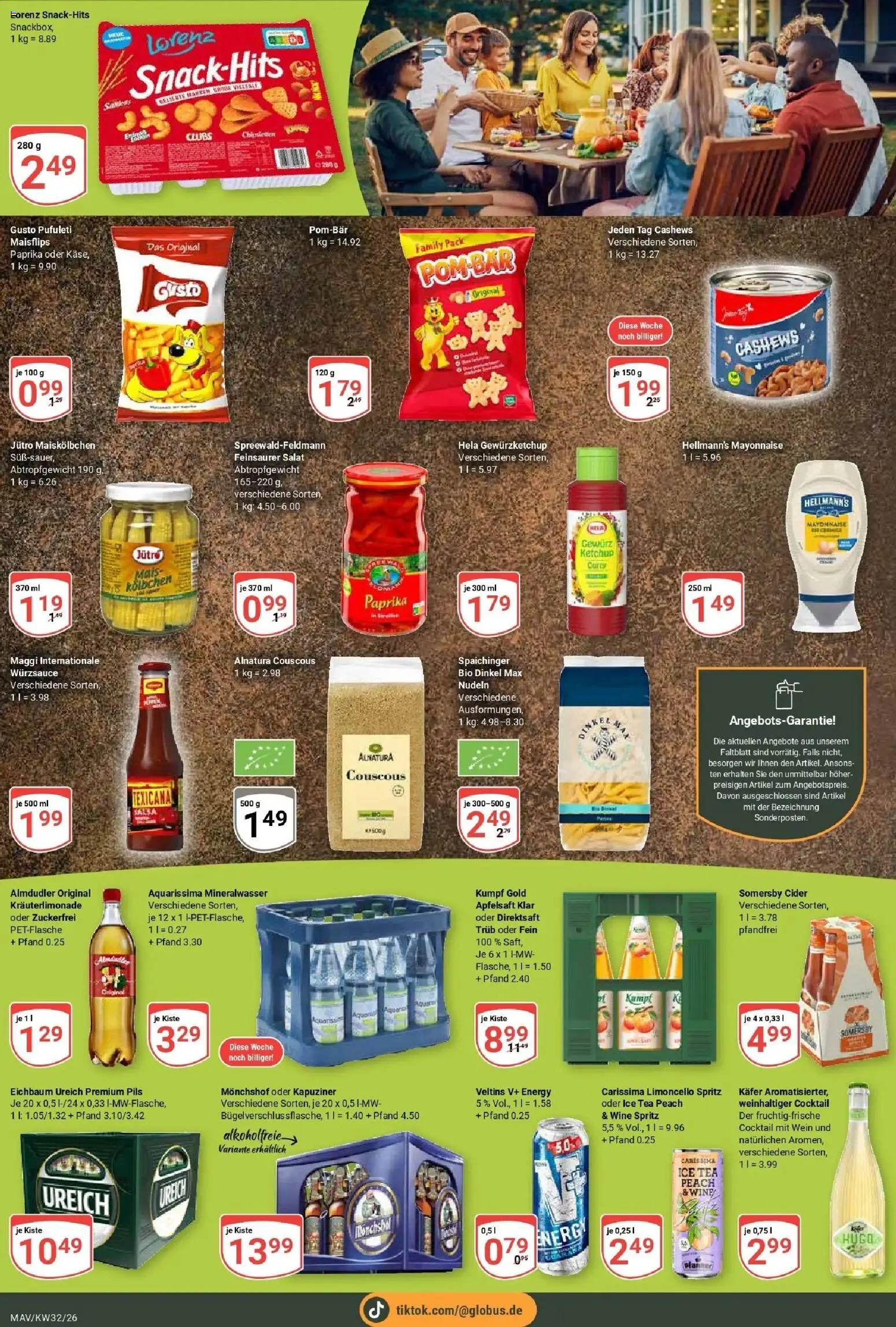 Globus Prospekt Mannheim (ab 03.08.2026) » Angebote online | Seite: 16 | Produkte: Maggi, Energy, Limoncello, Hugo