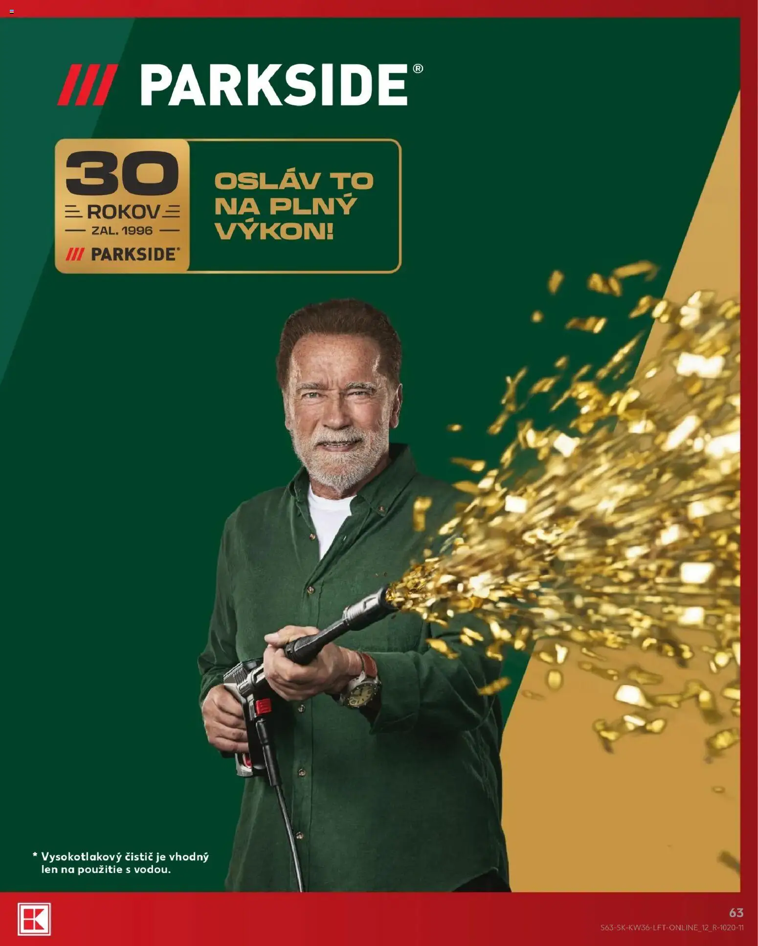 Nové Kaufland akcie – leták je platný od 03.09.2026 | Strana: 63 | Produkty: Parkside