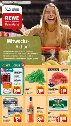 Rewe Prospekt Spenge ab 31.08.2026 gültig