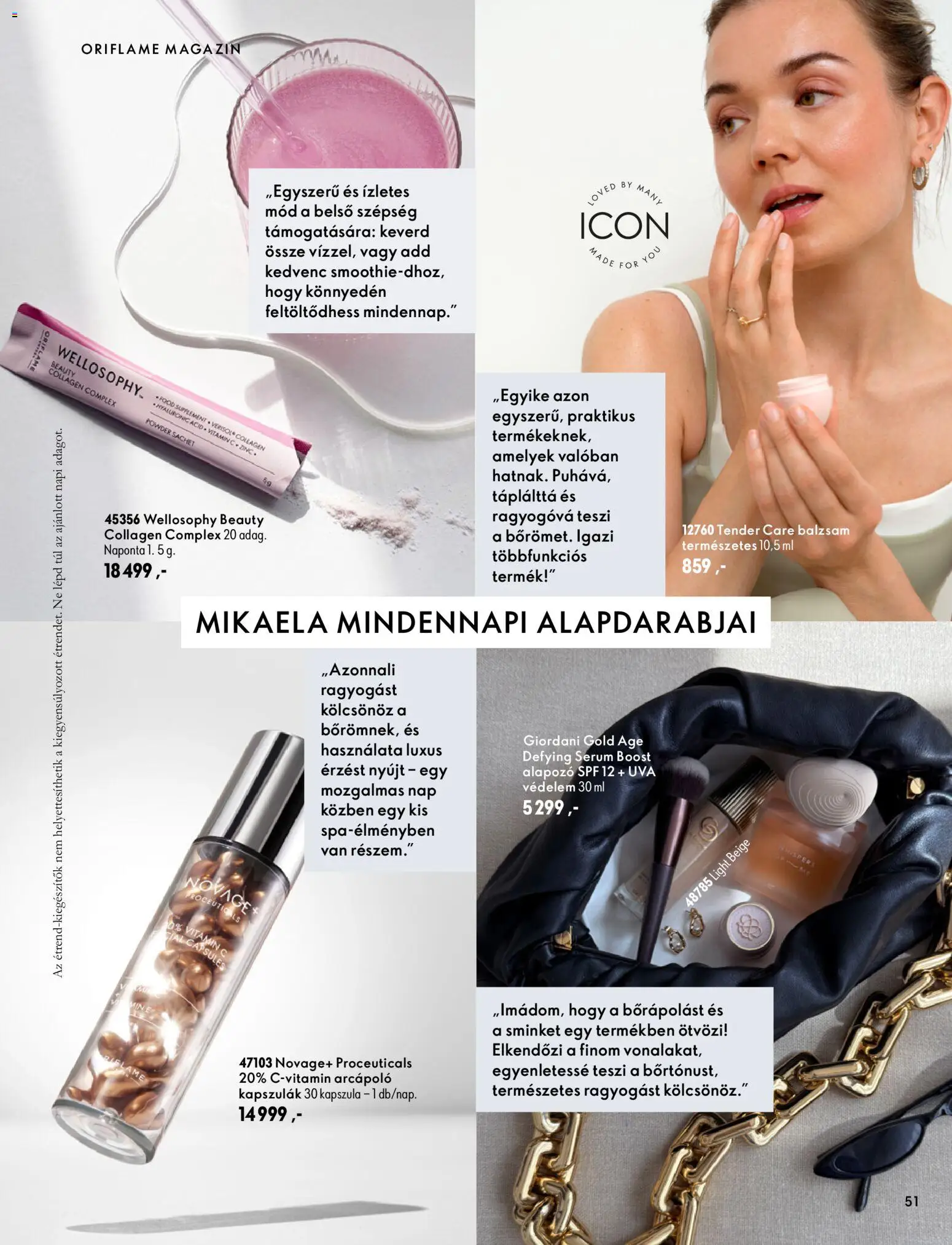 Oriflame akciós ujság - amely érvényes a következő dátumtól: 2026.09.30. | Oldal: 51 | Termékek: Kapszula, Vitamin, Magazin, Vitamin c